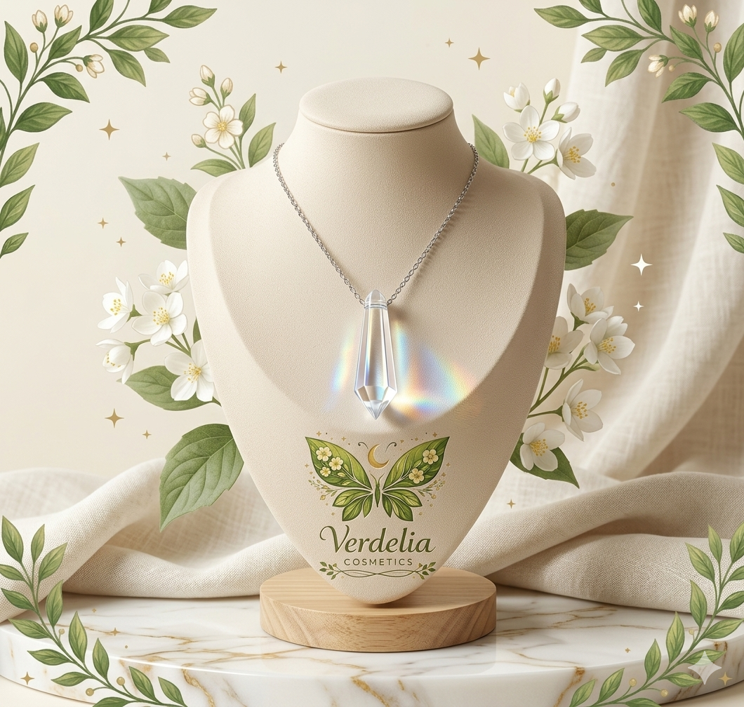 Colgante Cristal Blanco